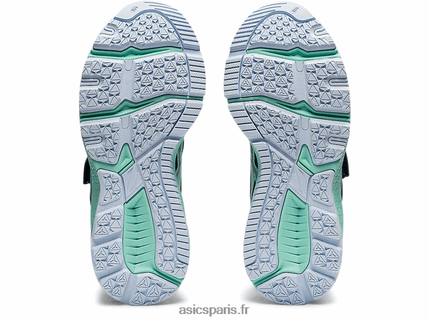enfants Asics gt-1000 10 préscolaire BXL8B24506 bleu tonnerre/argent pur