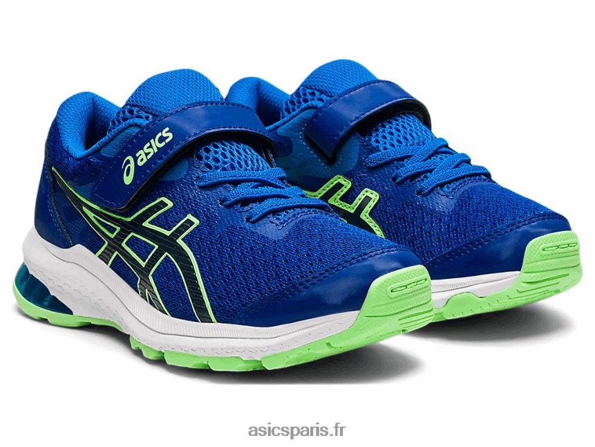 enfants Asics gt-1000 10 préscolaire BXL8B24517 bleu/bleu français
