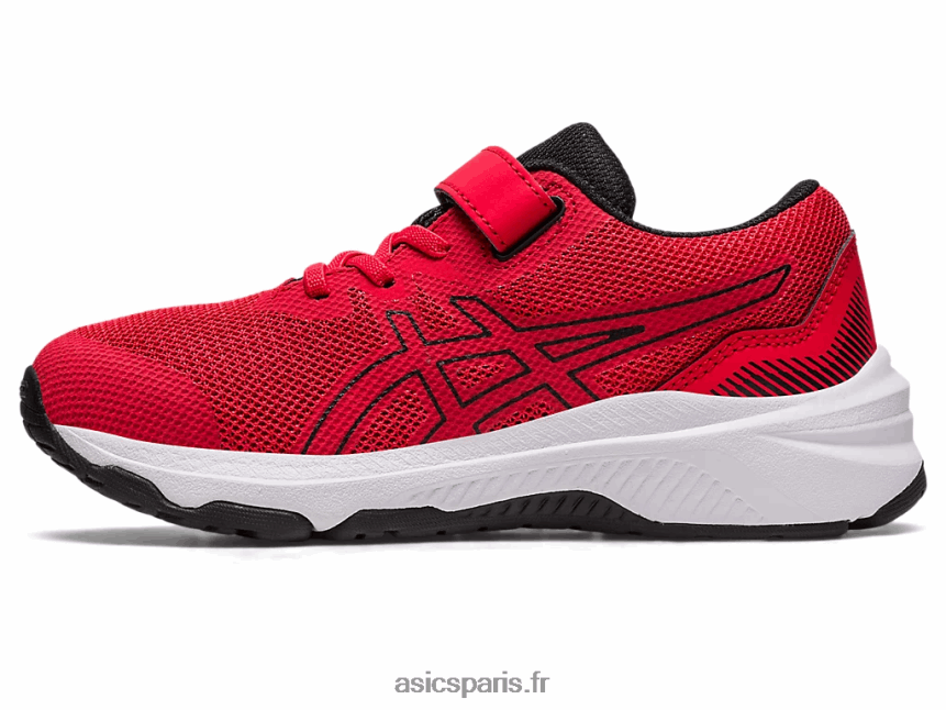 enfants Asics gt-1000 11 préscolaire BXL8B24254 rouge électrique/blanc
