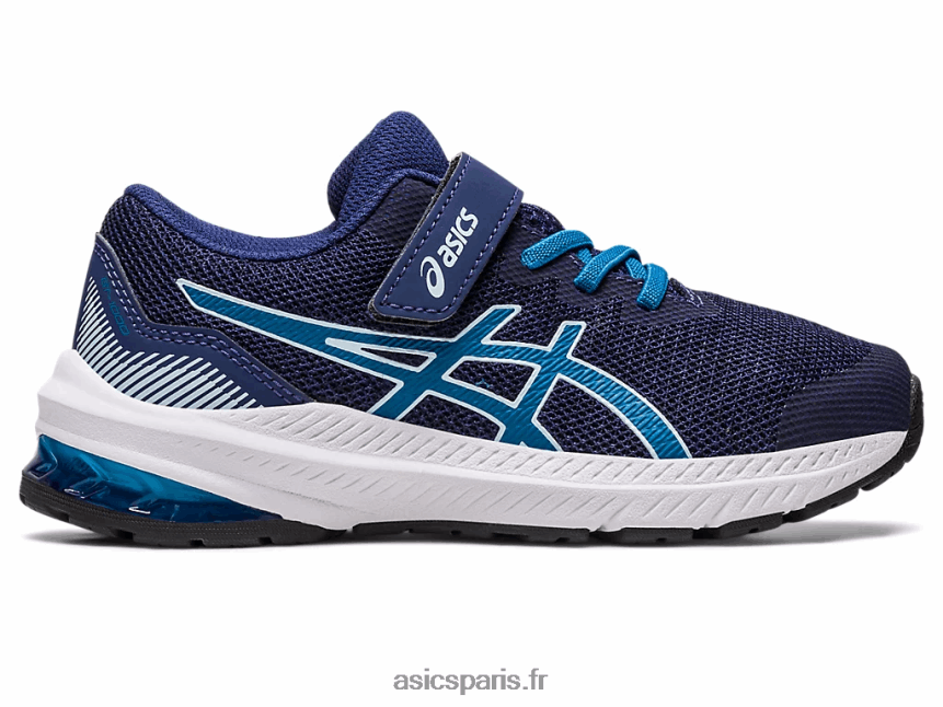 enfants Asics gt-1000 11 préscolaire BXL8B24318 bleu indigo/bleu renaissance