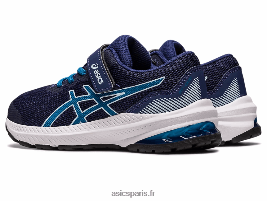 enfants Asics gt-1000 11 préscolaire BXL8B24318 bleu indigo/bleu renaissance