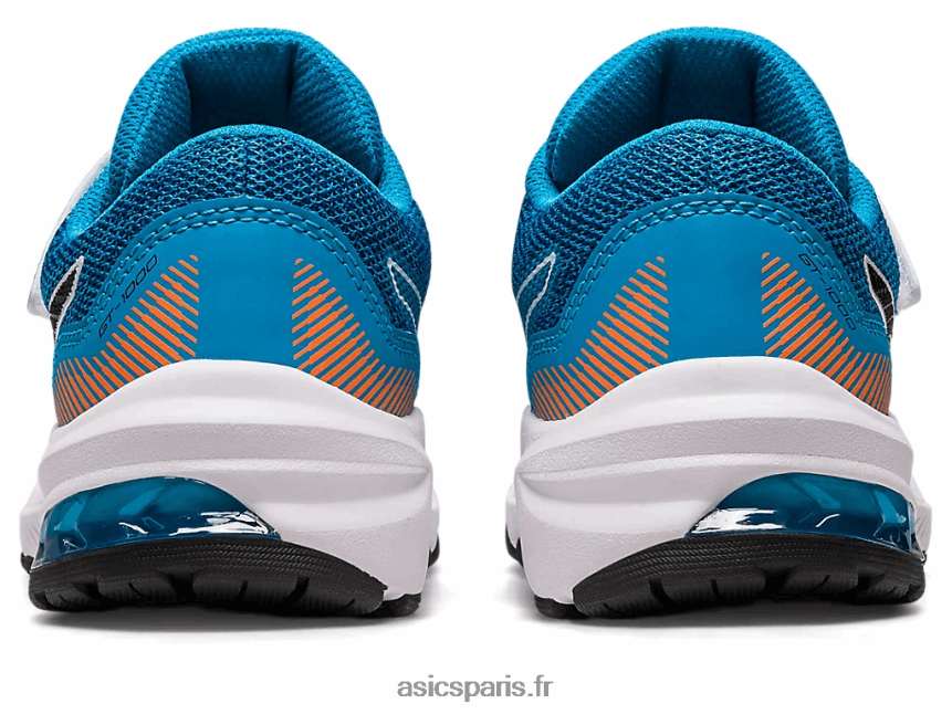 enfants Asics gt-1000 11 préscolaire BXL8B24320 bleu île/noir
