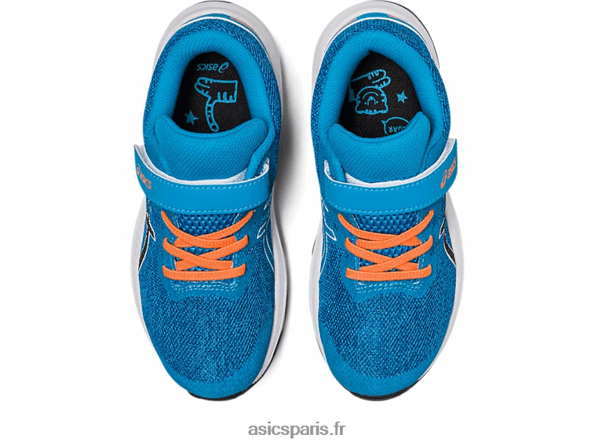 enfants Asics gt-1000 11 préscolaire BXL8B24320 bleu île/noir