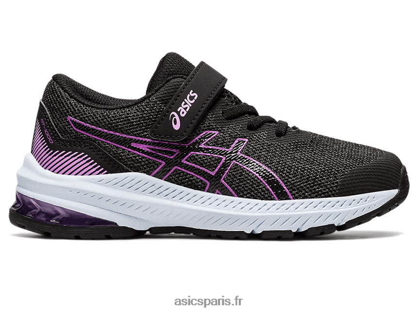 enfants Asics gt-1000 11 préscolaire BXL8B24369 gris graphite/orchidée
