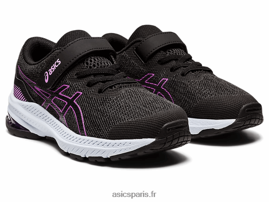 enfants Asics gt-1000 11 préscolaire BXL8B24369 gris graphite/orchidée