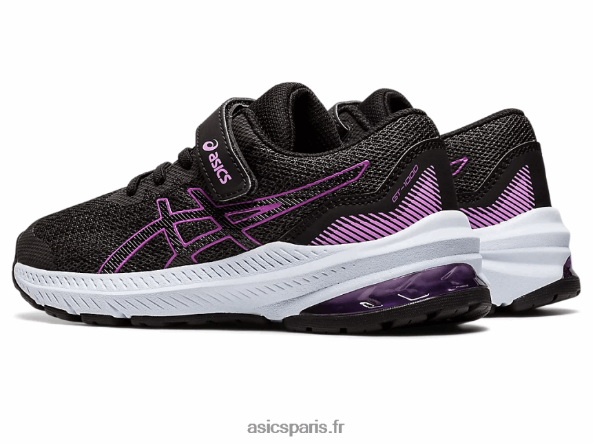 enfants Asics gt-1000 11 préscolaire BXL8B24369 gris graphite/orchidée