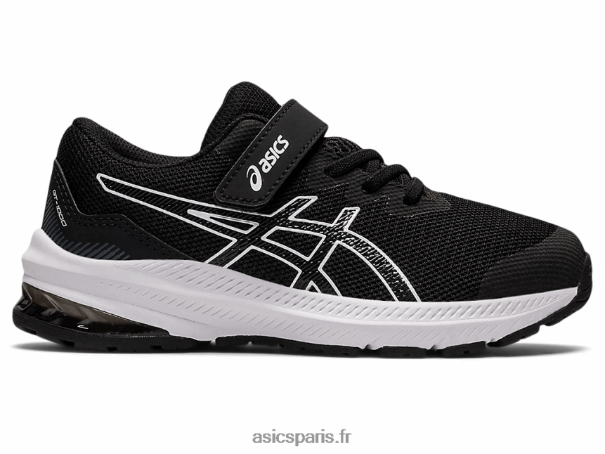 enfants Asics gt-1000 11 préscolaire BXL8B24401 noir blanc