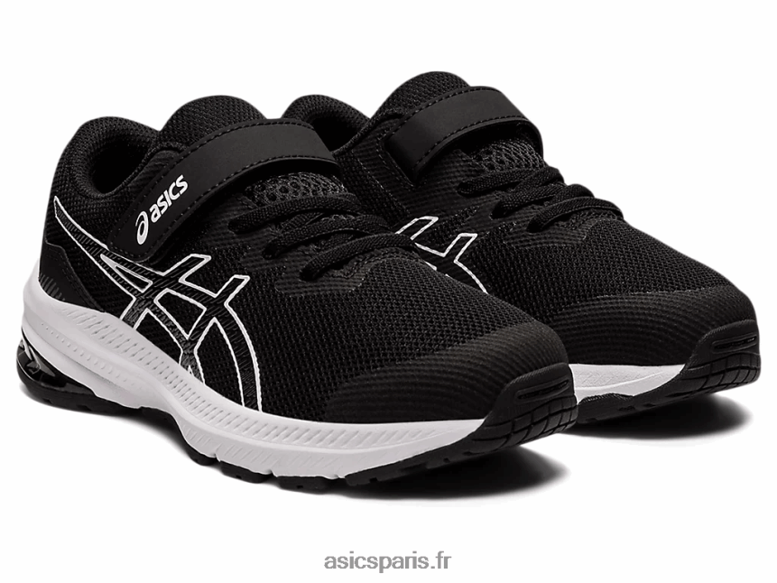 enfants Asics gt-1000 11 préscolaire BXL8B24401 noir blanc