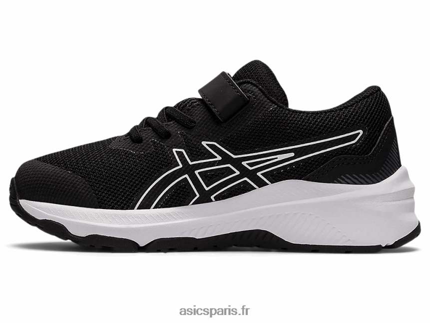 enfants Asics gt-1000 11 préscolaire BXL8B24401 noir blanc