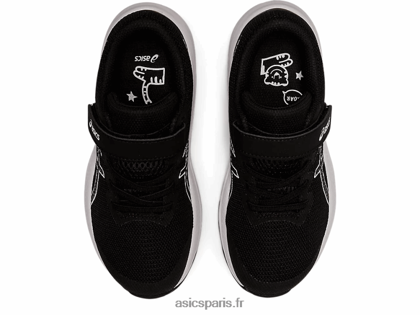 enfants Asics gt-1000 11 préscolaire BXL8B24401 noir blanc