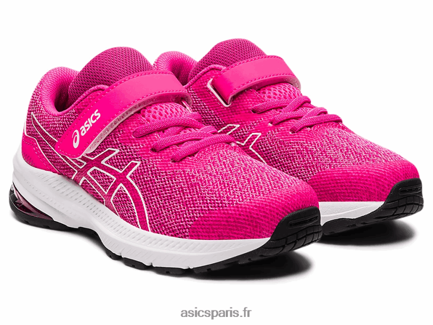 enfants Asics gt-1000 11 préscolaire BXL8B24452 rose brillant/blanc