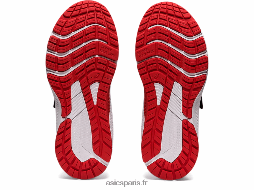 enfants Asics gt-1000 11 préscolaire BXL8B24458 gris graphite/rouge feu