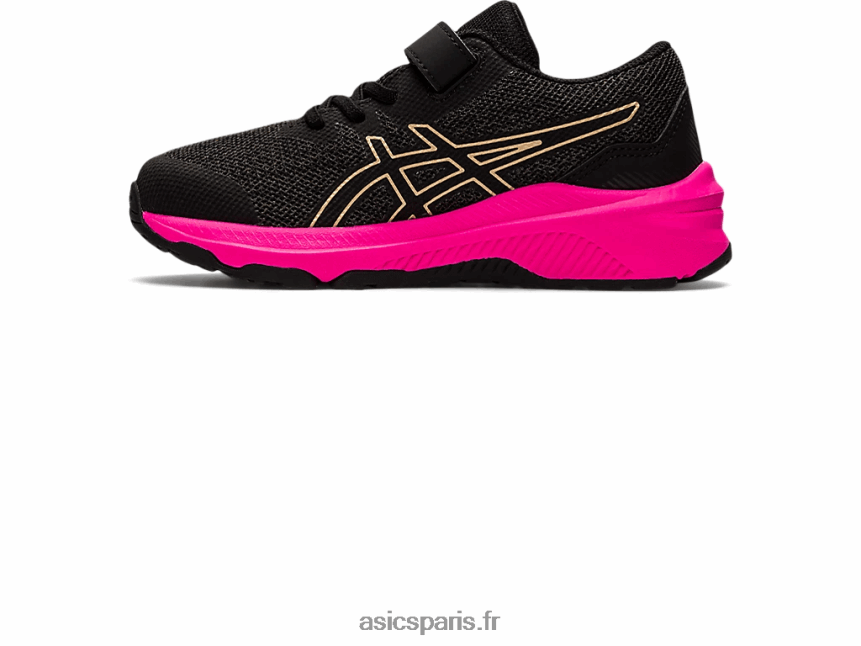 enfants Asics gt-1000 11 préscolaire BXL8B24477 gris graphite/champagne