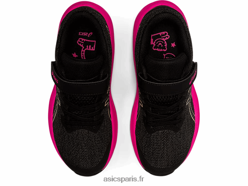 enfants Asics gt-1000 11 préscolaire BXL8B24477 gris graphite/champagne