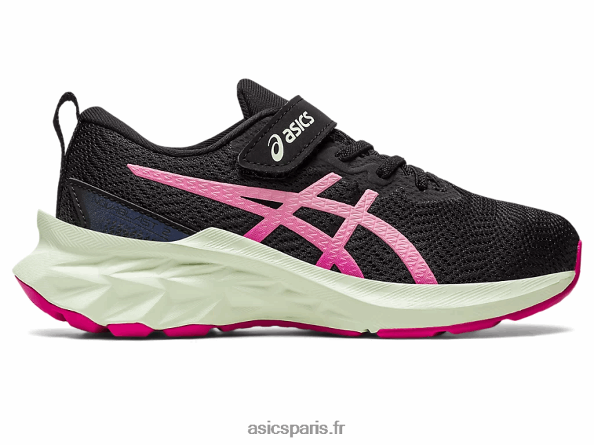enfants Asics novablast 2 préscolaire BXL8B24225 punch noir/aux fruits