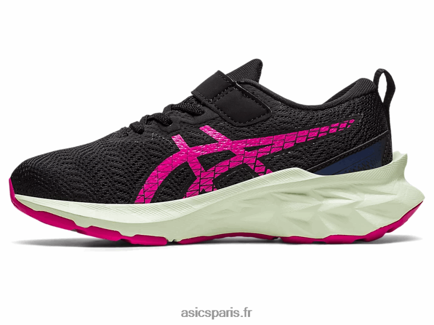 enfants Asics novablast 2 préscolaire BXL8B24225 punch noir/aux fruits