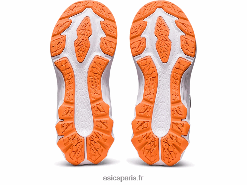 enfants Asics novablast 2 préscolaire BXL8B24283 bleu indigo/pêche soleil