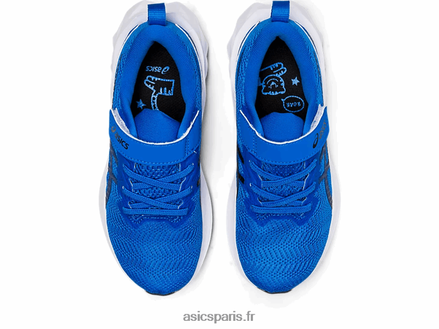 enfants Asics novablast 2 préscolaire BXL8B24392 bleu électrique/océan profond