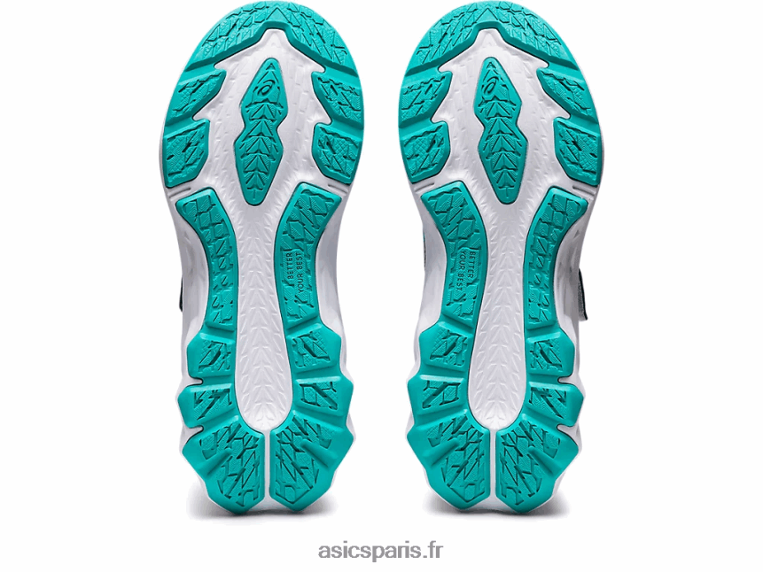 enfants Asics novablast 2 préscolaire BXL8B24431 gris piémont/lumière lavande