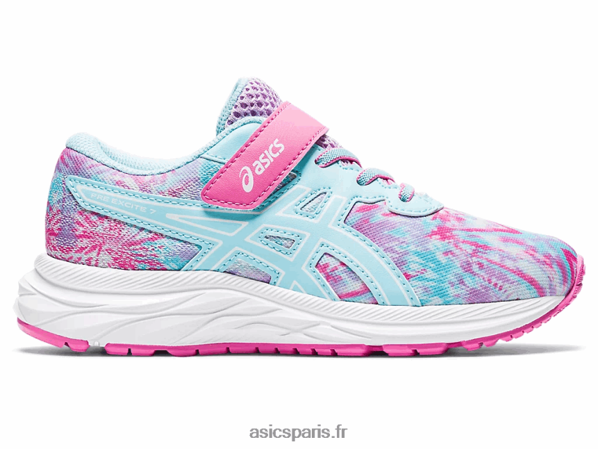 enfants Asics pré exciter 7 préscolaire BXL8B24557 décomposition de l'océan/fruit du dragon