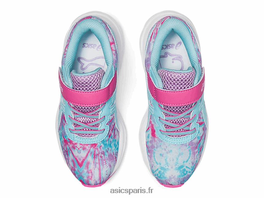 enfants Asics pré exciter 7 préscolaire BXL8B24557 décomposition de l\'océan/fruit du dragon