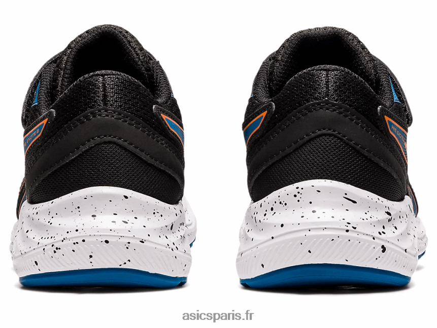 enfants Asics pré exciter 8 préscolaire BXL8B24532 noir/orange souci