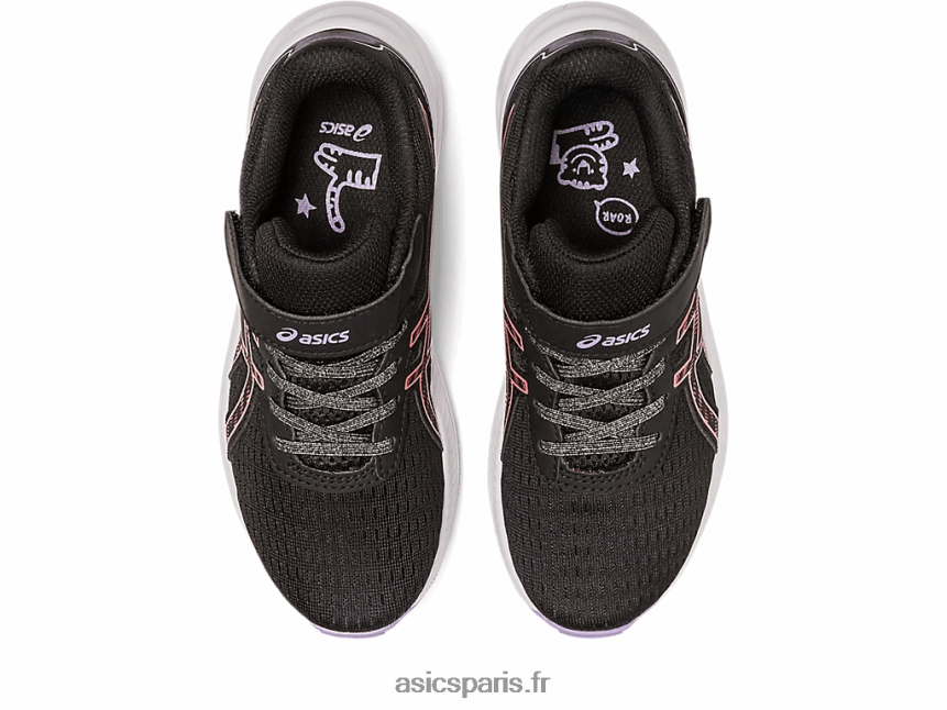 enfants Asics pré exciter 9 préscolaire BXL8B24289 noir/papaye