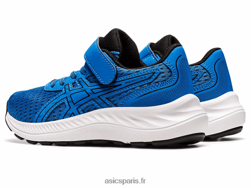 enfants Asics pré exciter 9 préscolaire BXL8B24339 bleu électrique/noir