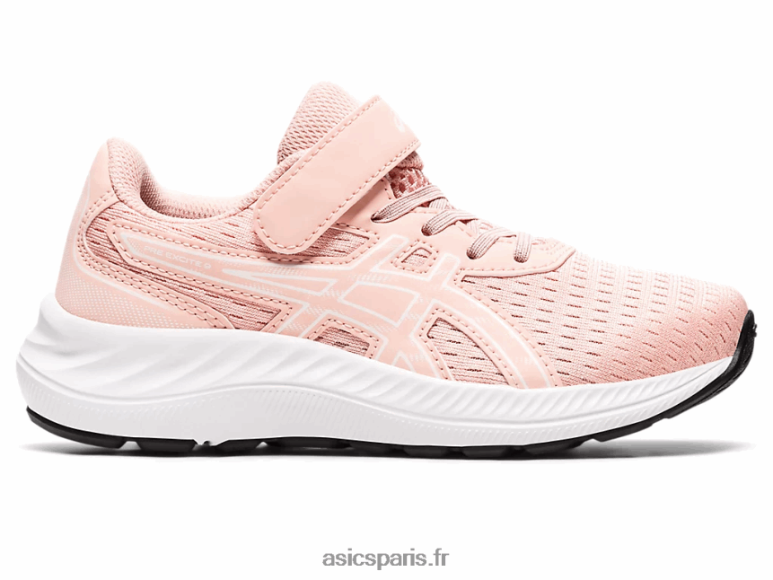enfants Asics pré exciter 9 préscolaire BXL8B24342 rose givré/blanc