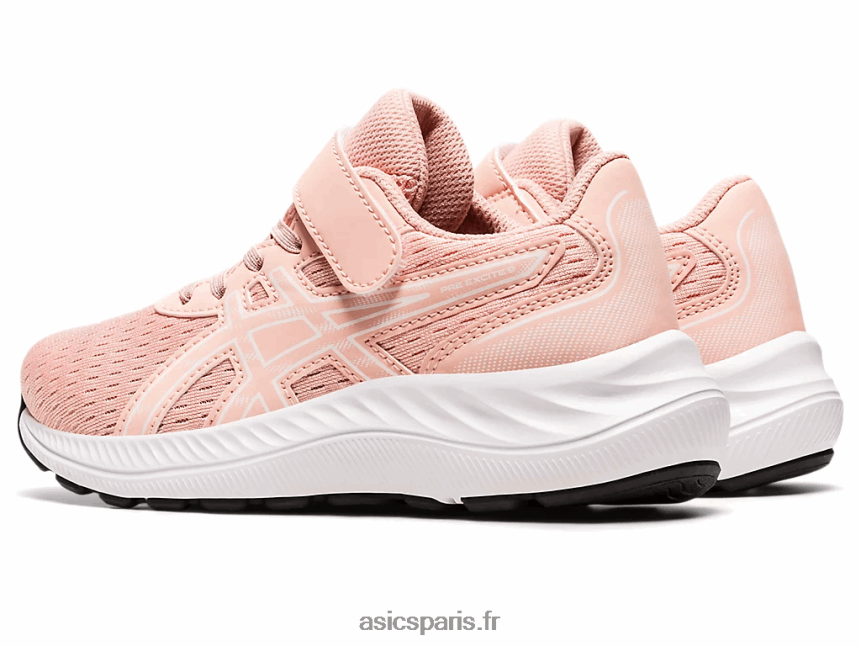 enfants Asics pré exciter 9 préscolaire BXL8B24342 rose givré/blanc