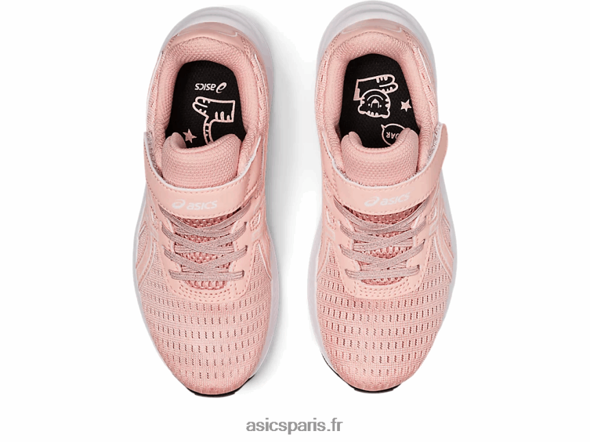 enfants Asics pré exciter 9 préscolaire BXL8B24342 rose givré/blanc