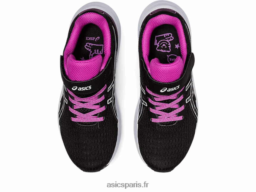 enfants Asics pré exciter 9 préscolaire BXL8B24361 ciel noir/doux