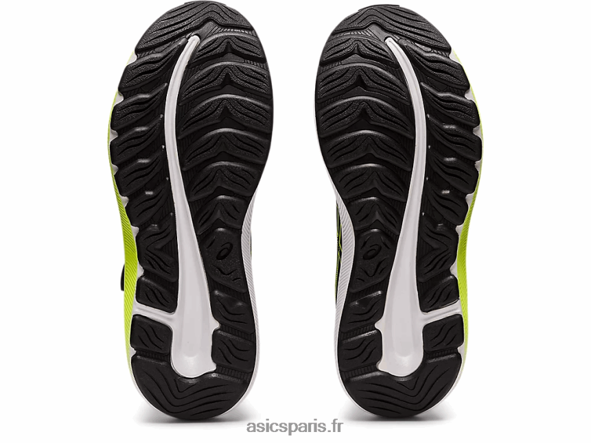 enfants Asics pré exciter 9 préscolaire BXL8B24460 noir/vert danger