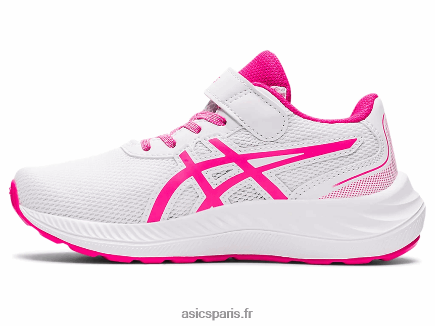 enfants Asics pré exciter 9 préscolaire BXL8B24465 blanc/rose brillant