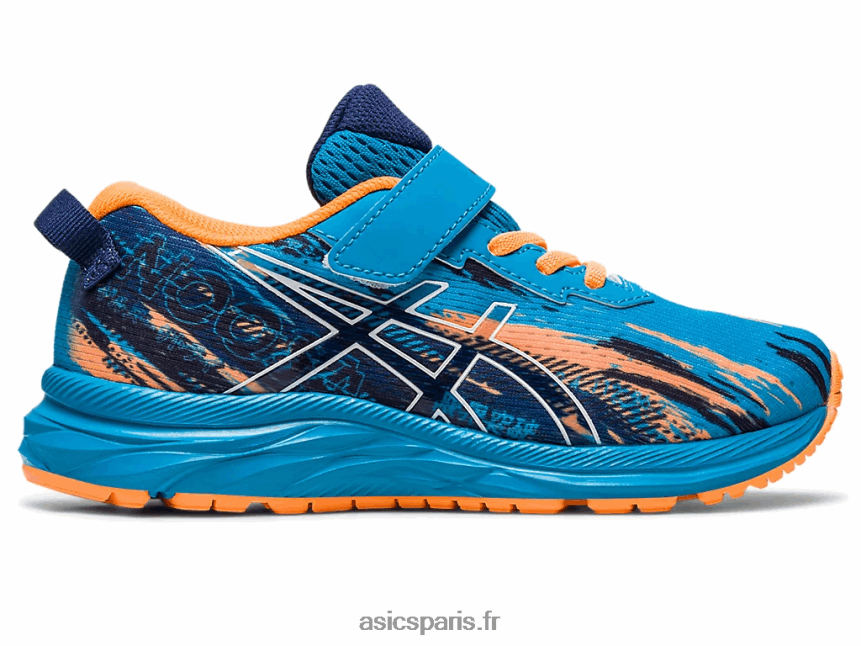 enfants Asics pré noosa tri 13 école maternelle BXL8B24263 bleu île/blanc