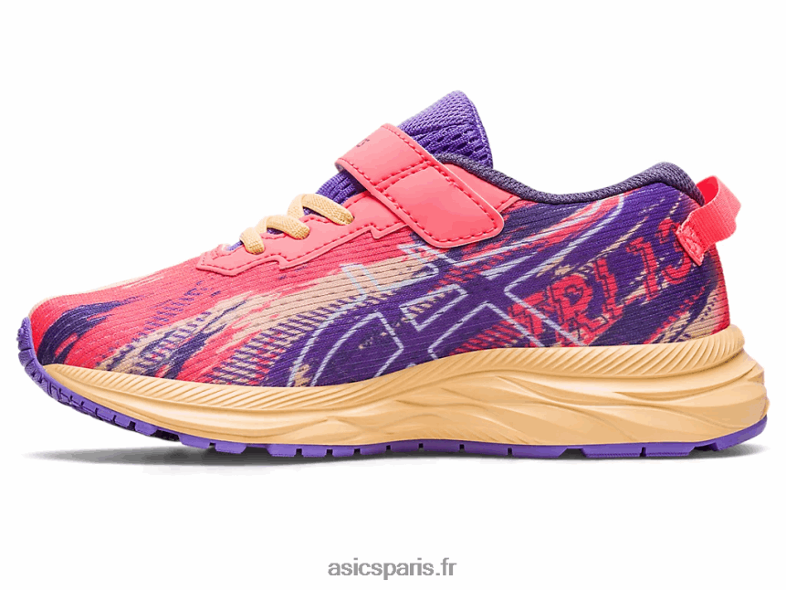 enfants Asics pré noosa tri 13 école maternelle BXL8B24279 corail flamboyant/blanc