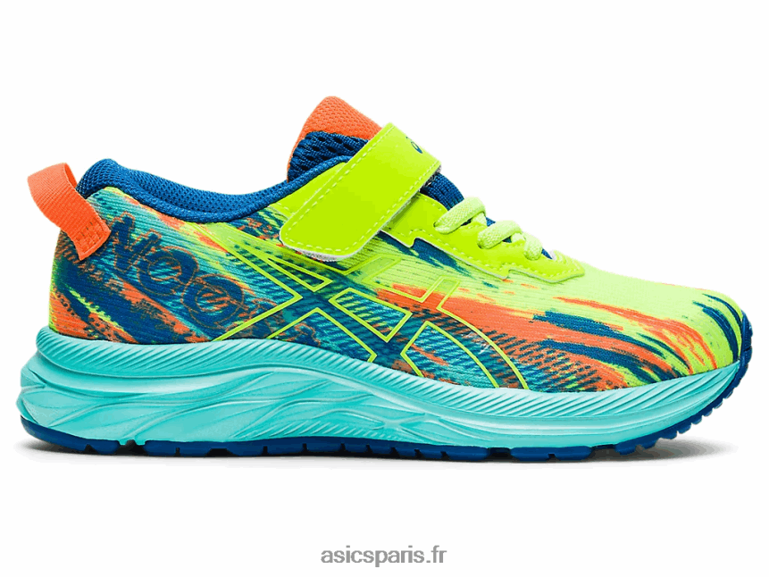 enfants Asics pré noosa tri 13 école maternelle BXL8B24421 danger vert