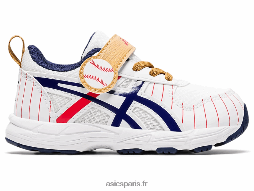 enfants Asics Contient 6 taille enfant en bas âge BXL8B24555 blanc/capot