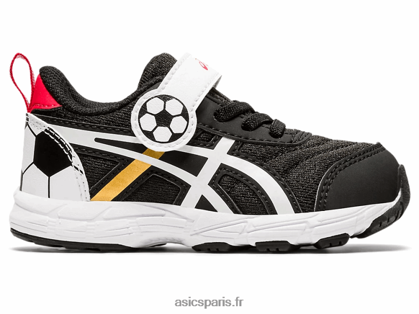 enfants Asics Contient 6 taille enfant en bas âge BXL8B24556 noir/or pur