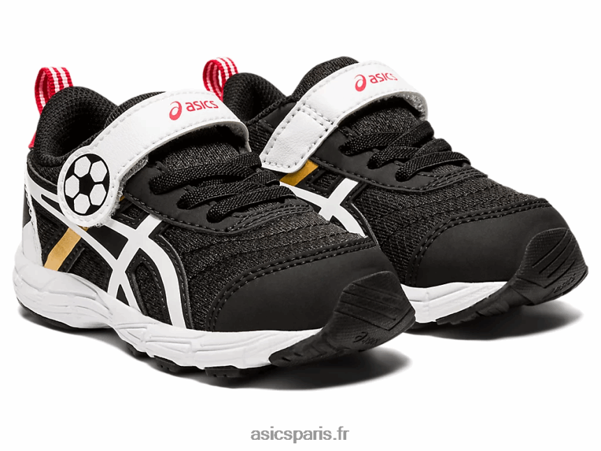 enfants Asics Contient 6 taille enfant en bas âge BXL8B24556 noir/or pur