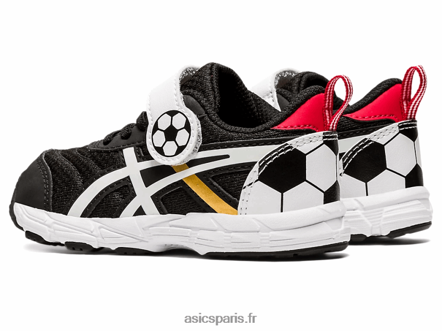 enfants Asics Contient 6 taille enfant en bas âge BXL8B24556 noir/or pur
