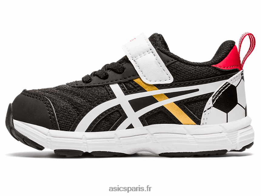 enfants Asics Contient 6 taille enfant en bas âge BXL8B24556 noir/or pur