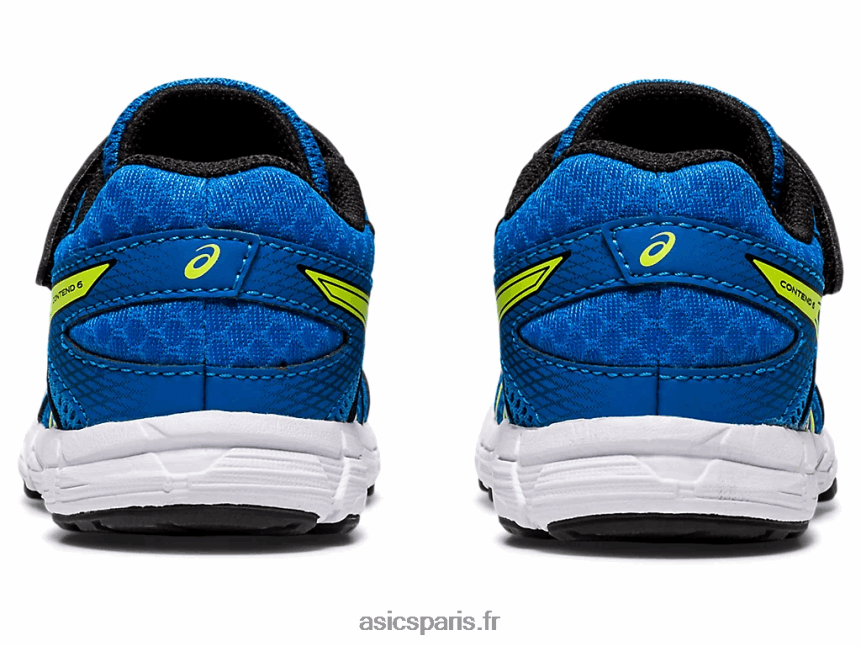 enfants Asics Contient 6 taille enfant en bas âge BXL8B24562 bleu directoire/zeste de citron vert
