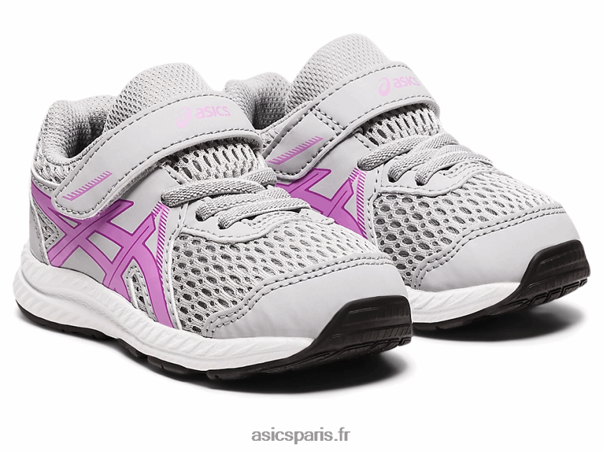 enfants Asics Contient 7 taille enfant en bas âge BXL8B24387 gris piémont/lumière lavande