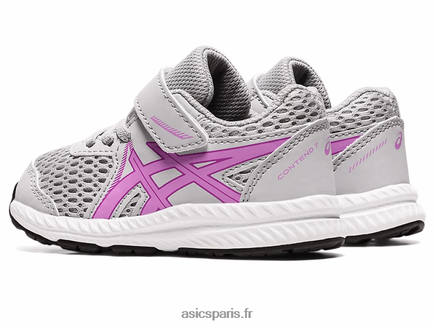 enfants Asics Contient 7 taille enfant en bas âge BXL8B24387 gris piémont/lumière lavande