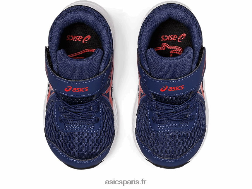 enfants Asics Contient 7 taille enfant en bas âge BXL8B24390 océan profond/rouge classique