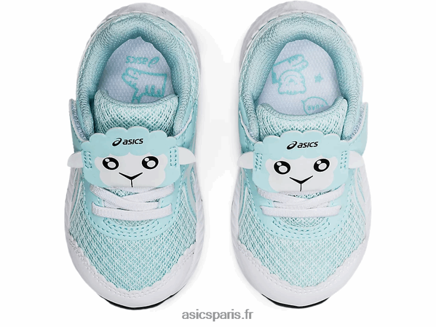 enfants Asics Contient 7 taille enfant en bas âge BXL8B24470 bleu clair/blanc