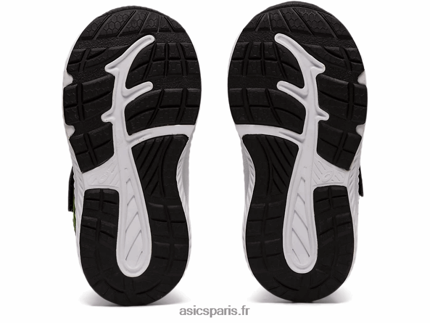 enfants Asics Contient 7 taille enfant en bas âge BXL8B24485 noir/vert danger