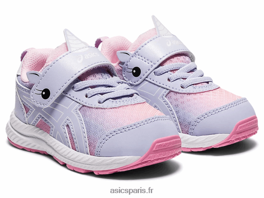 enfants Asics Contient 7 taille enfant en bas âge BXL8B24547 lilas opale/blanc