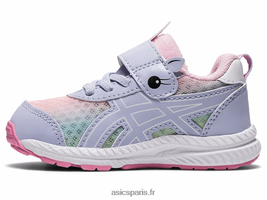 enfants Asics Contient 7 taille enfant en bas âge BXL8B24547 lilas opale/blanc